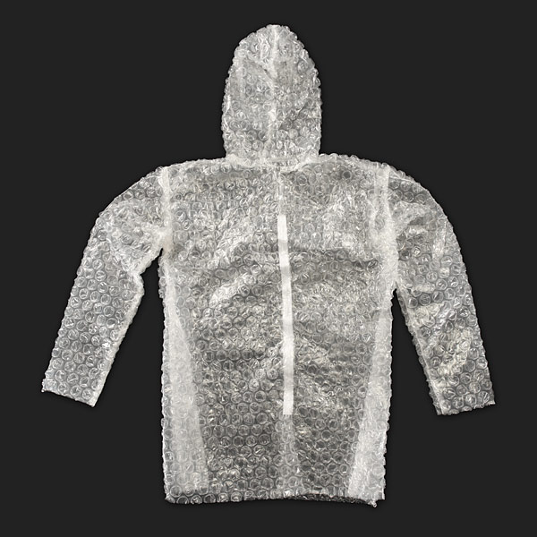 Bubble Wrap Suit Is Perfect For A Stressful Rainy Day Bubble Wrap Suit Is Perfect For A Stressful Rainy Day
