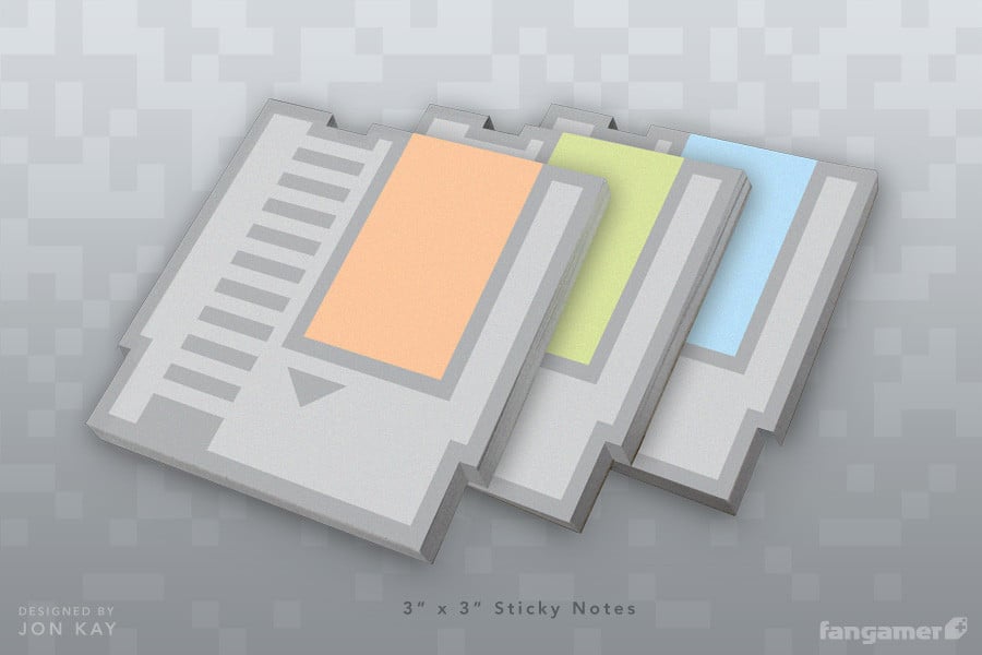Creative Post-It Notes Now As Nintendo NES Cartridges Creative Post-It Notes Now As Nintendo NES Cartridges