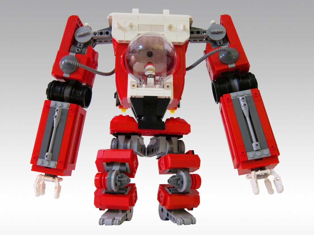 Santa LEGO Mech To Separate The Naughty From The Nice Santa LEGO Mech To Separate The Naughty From The Nice