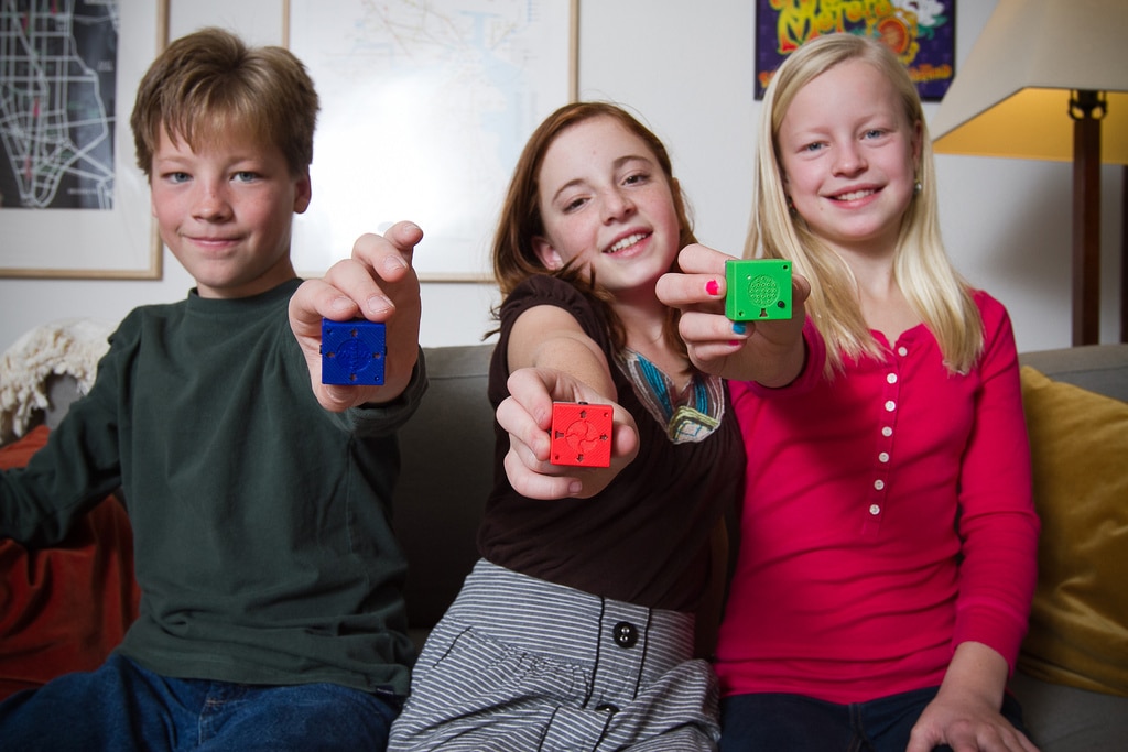 High Tech Building Blocks Kids Control With Their Smartphones