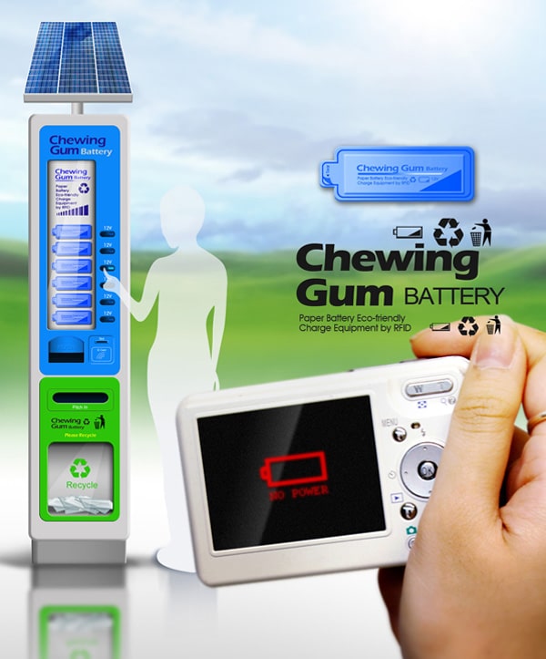 Chewing Gum Batteries Could Power All Our Gadgets In The Future