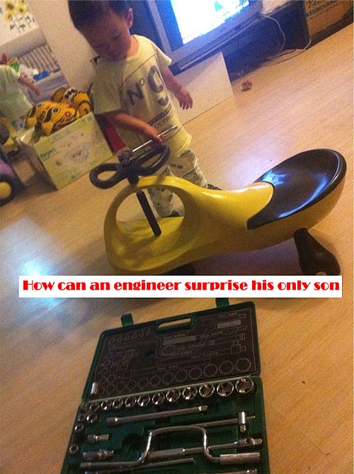 Dad Of The Day: Father Builds Toddler Son A Tricked Out Custom Car