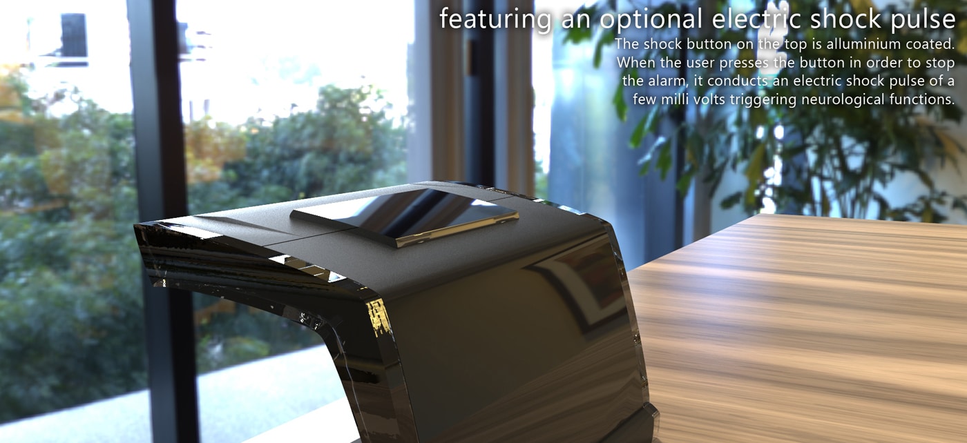 Alarm Clock That Gives You An Electrical Shock To Wake Your Butt Up Alarm Clock That Gives You An Electrical Shock To Wake Your Butt Up