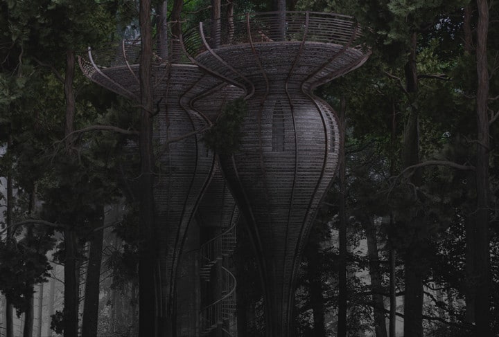 Live Like An Elf In An Extraordinary LOTR Treehouse Live Like An Elf In An Extraordinary LOTR Treehouse