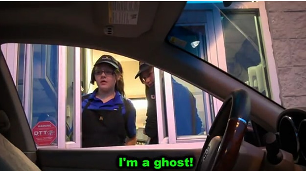 Driverless Car Prank: Best Prank Ever For Drive-Thru Restaurants Driverless Car Prank: Best Prank Ever For Drive-Thru Restaurants