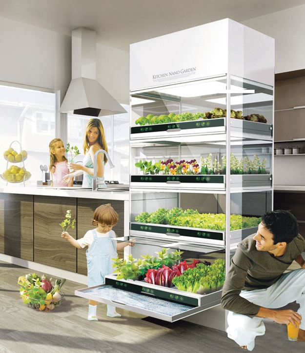 Grow A High Tech Vegetable Garden Right In Your Kitchen Grow A High Tech Vegetable Garden Right In Your Kitchen