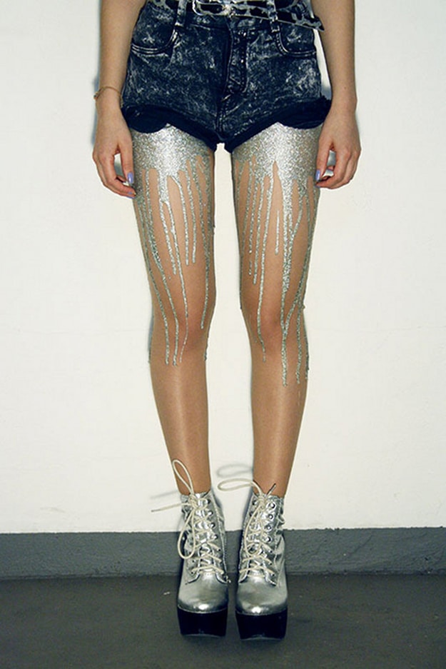 Wear Melting Tights & Let The Paint Drip Down Your Legs Wear Melting Tights & Let The Paint Drip Down Your Legs