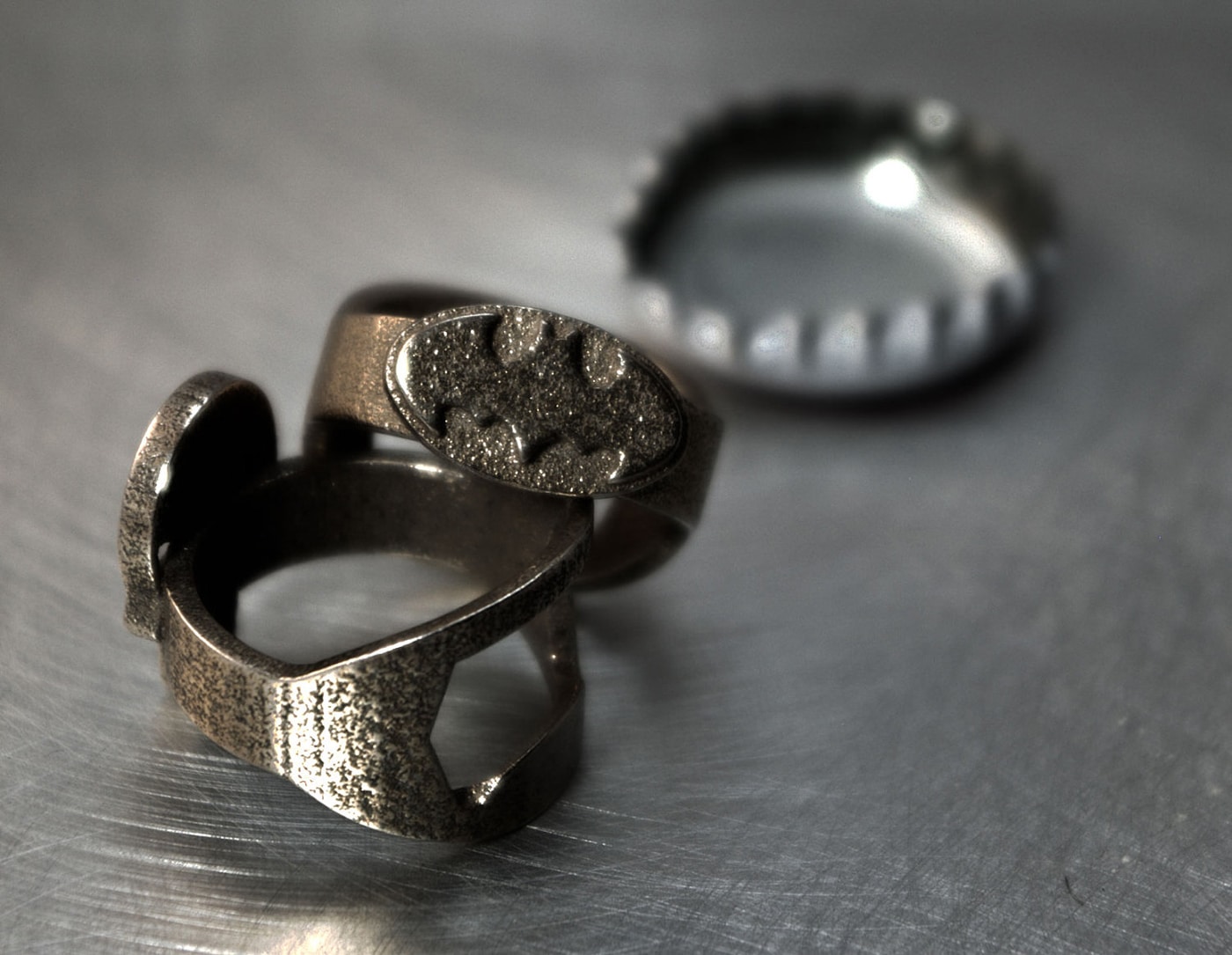 3D Printed Batman, Superman, Rebel Alliance & More Bottle Opener Rings
