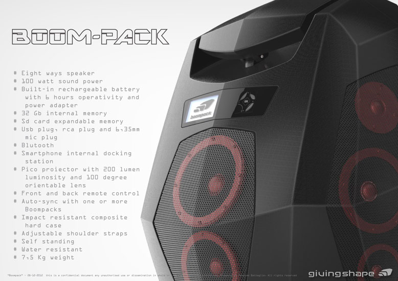Speaker Backpack Allows You To Take The Party With You