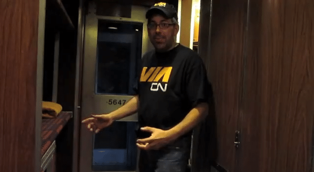 Train Fan Builds Life-Size Train Car In His Basement