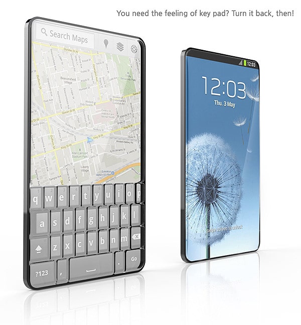 Bubble Touch: The Smartphone With 2 Keyboards To Match Your Mood Bubble Touch: The Smartphone With 2 Keyboards To Match Your Mood