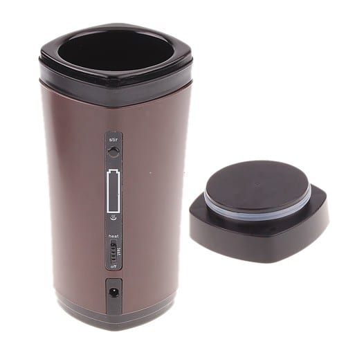 USB Coffee Cup That Heats, Stirs & Charges Itself For Mobile Use USB Coffee Cup That Heats, Stirs & Charges Itself For Mobile Use