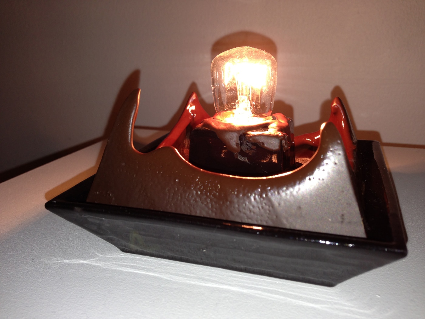 Melting Chocolate Lamp Design Is Uniquely Bright & Tasty