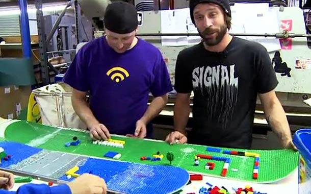 LEGO, Glass & Apple Styled Custom Snowboards [Videos]