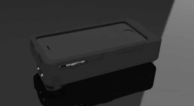 Yellow Jacket Cell Phone Case Packs A Stun Gun