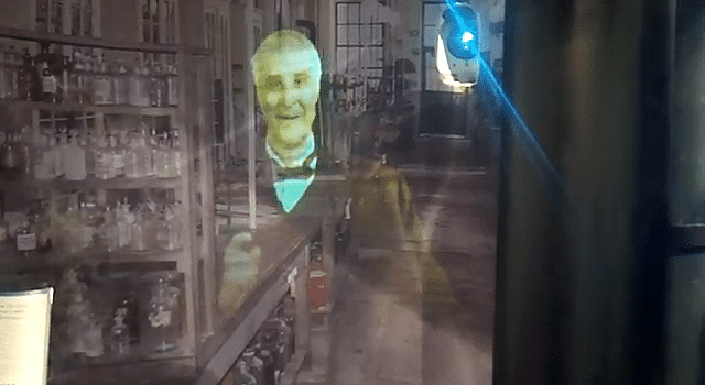 Holographic Projection Goes Full Body With Thomas Edison [Video]