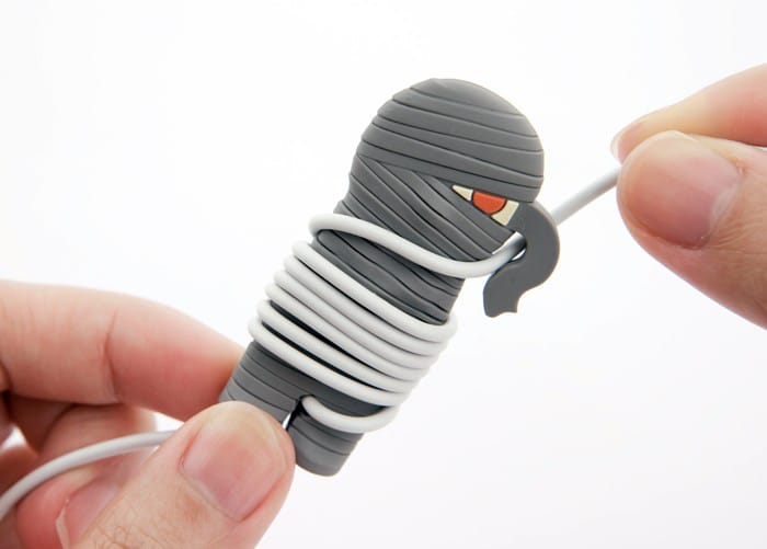 Mummy Wrap: The Earbud Wire Organizer That Lets You Wrap A Mummy