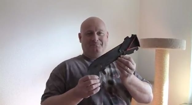 The Coin Shooting Slingshot Pump Gun Made From Office Supplies