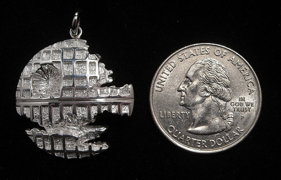 Custom Star Wars Death Star Pendant Will Beam Around Your Neck