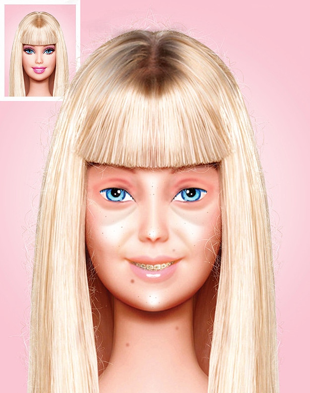 Barbie Goes Natural: This Is Barbie’s Face With No Makeup Barbie Goes Natural: This Is Barbie’s Face With No Makeup