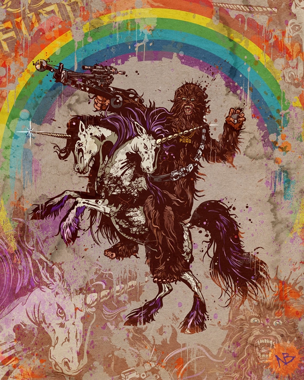 10 Star Wars Inspired Pieces Of Pop Fiction Art