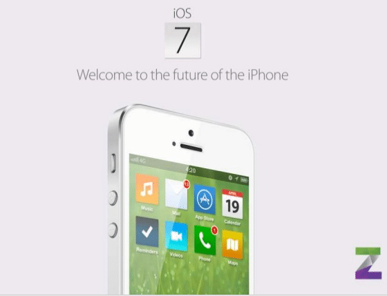 Apple Goes Flat With New iOS 7 User Interface Concept Apple Goes Flat With New iOS 7 User Interface Concept