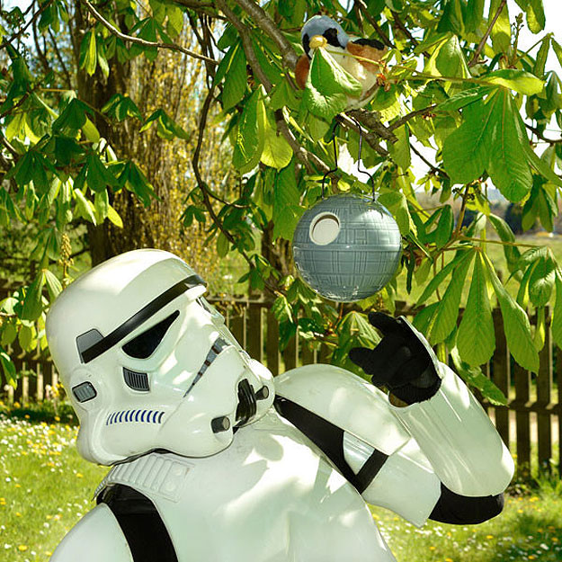 Officially Licensed Death Star Birdhouse For Geeky Birds In Your Yard Officially Licensed Death Star Birdhouse For Geeky Birds In Your Yard