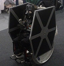 This Darth Vader TIE Fighter Wheelchair Kid Will Melt Your Geeky Heart