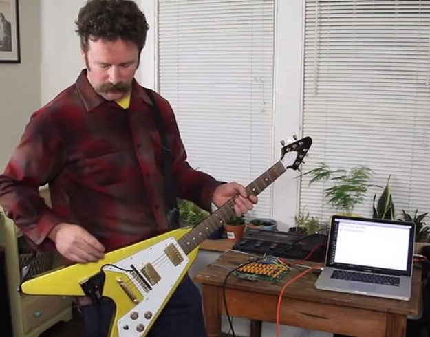 The Guitar That Can Type An Email Makes Email Interesting Again