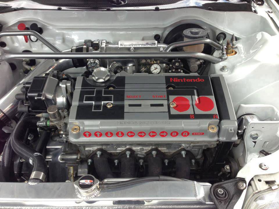 I Want This: NES Controller Car Engine Inside A 1989 Honda Civic I Want This: NES Controller Car Engine Inside A 1989 Honda Civic