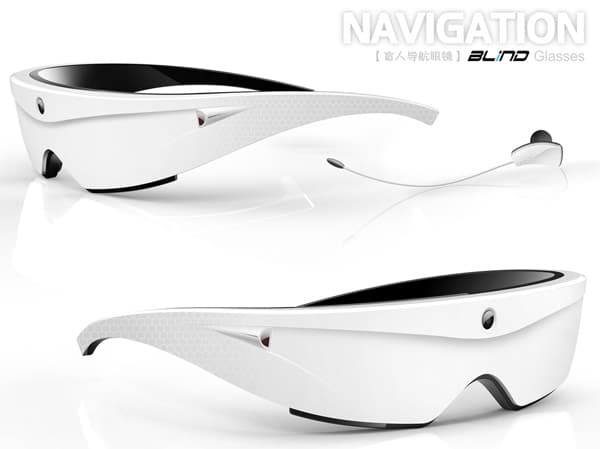 Navigation Glasses Allow Blind People To See Through Audio Navigation Glasses Allow Blind People To See Through Audio