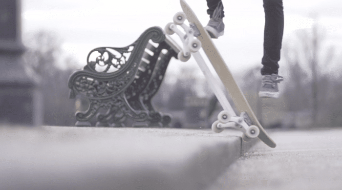 New Skateboard Concept Uses 8 Wheels To Take On Stairs New Skateboard Concept Uses 8 Wheels To Take On Stairs