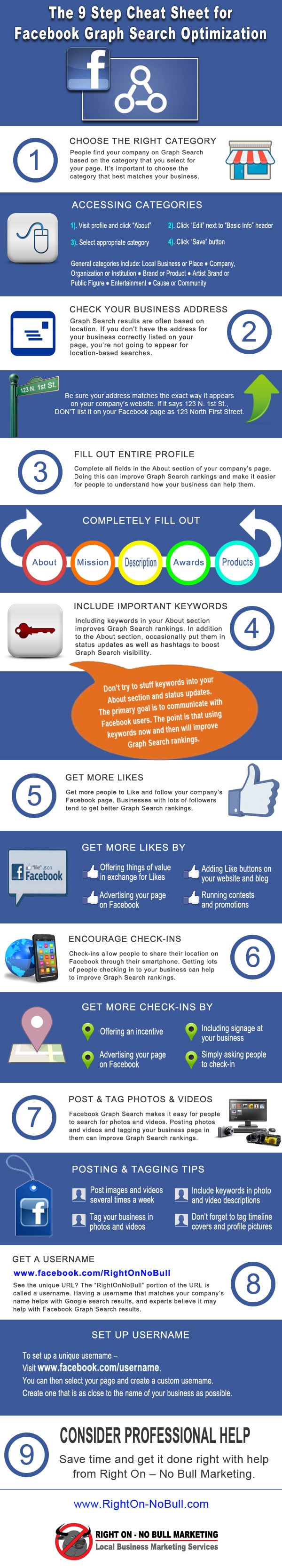 9 Steps To Facebook Graph Search Optimization [Cheat Sheet]