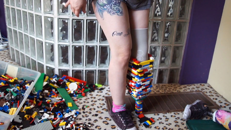 Most Incredible Prosthetic Leg Ever Is Made From LEGO Bricks