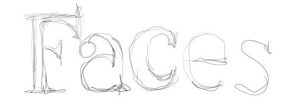 Pen Stroke Faces: Famous Movie Stars Epically Drawn