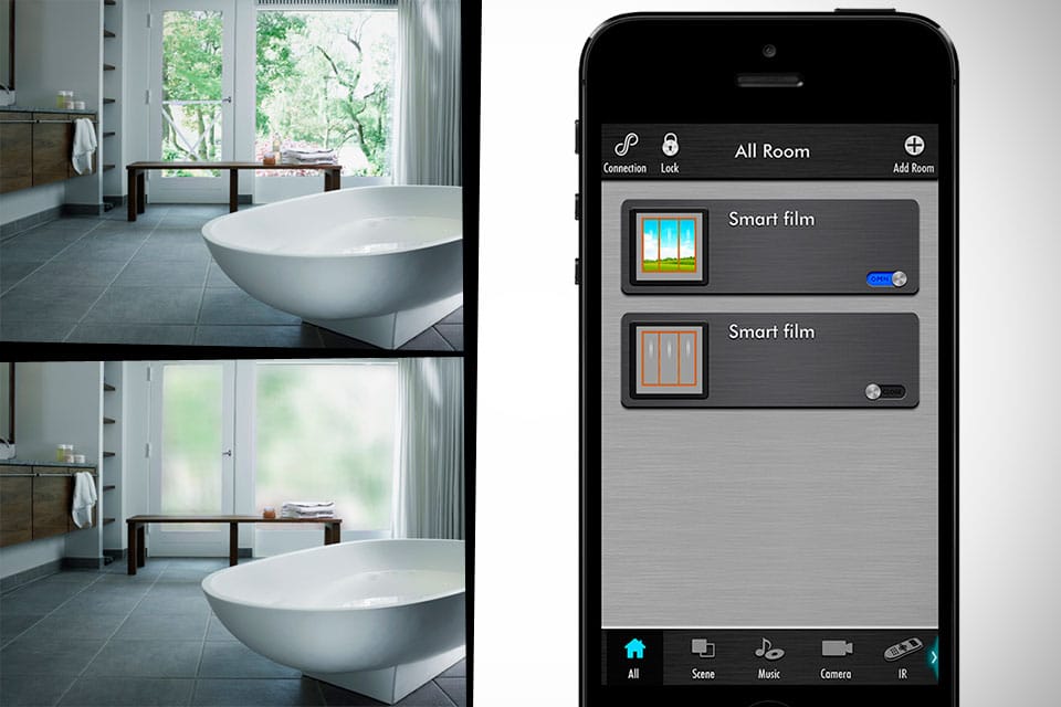 Smartphone Controlled Wi-Fi Digital Window Shades Save Energy Smartphone Controlled Wi-Fi Digital Window Shades Save Energy