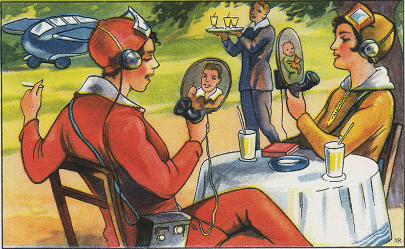 Magazine Picture From 1930 Predicts Today’s Smartphone Lifestyle Magazine Picture From 1930 Predicts Today’s Smartphone Lifestyle
