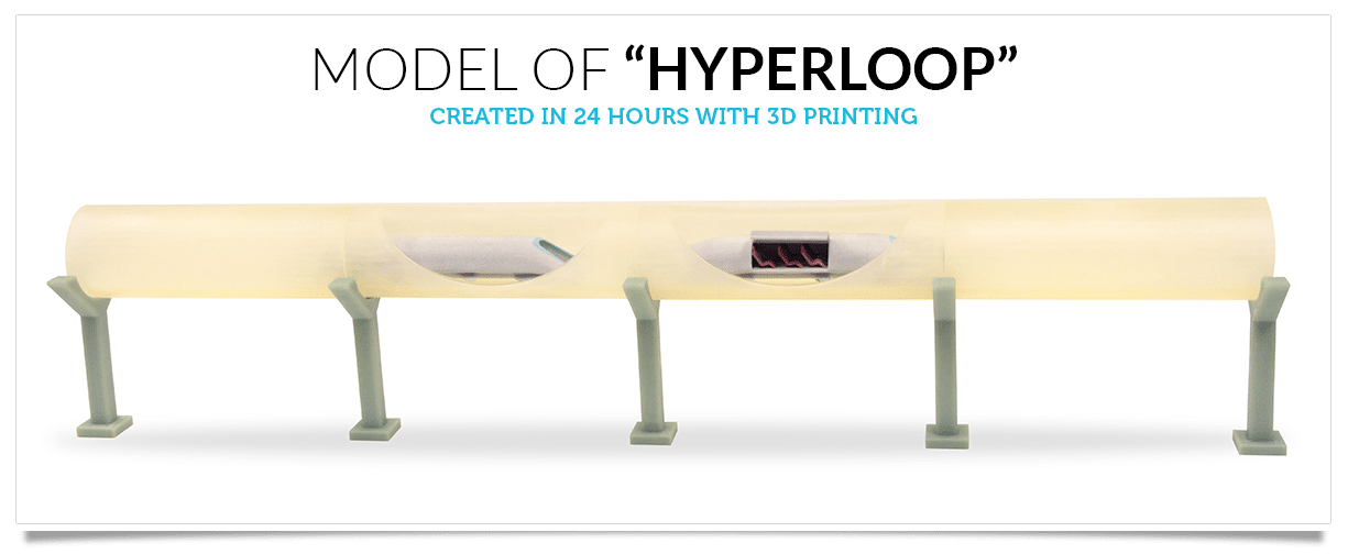 Elon Musk’s Hyperloop Brought To Reality Through 3D Printing Elon Musk’s Hyperloop Brought To Reality Through 3D Printing