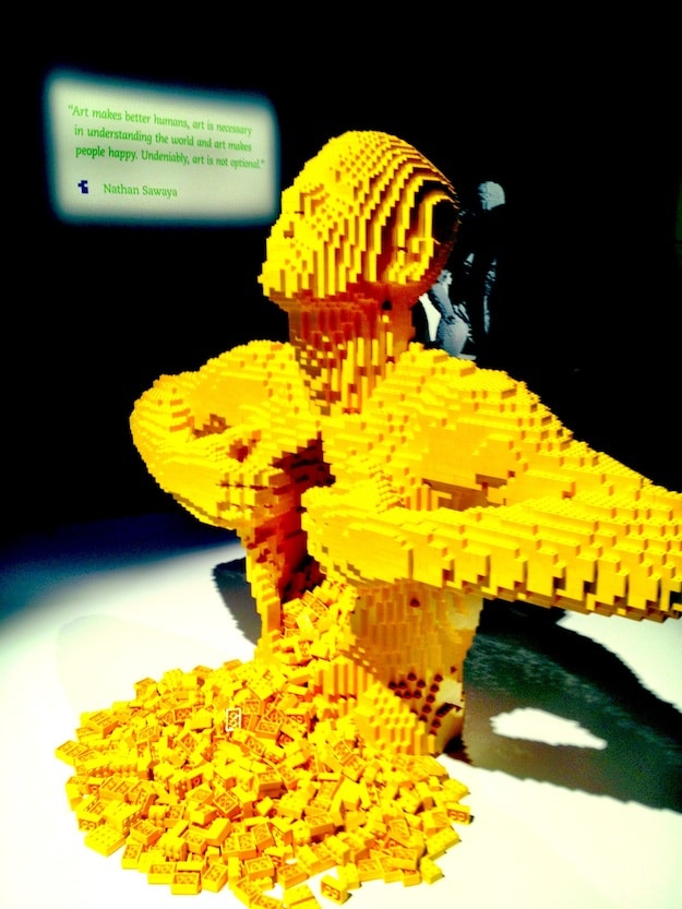 The Art Of The Brick: Nathan Sawaya Dazzles Us With LEGO Art Magic The Art Of The Brick: Nathan Sawaya Dazzles Us With LEGO Art Magic