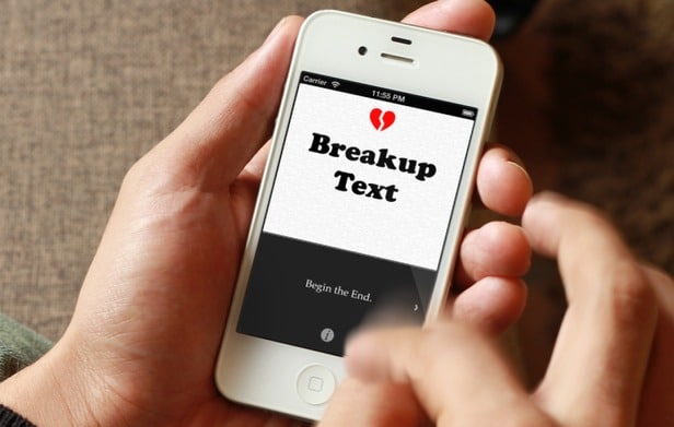 BreakUp Text: iPhone App To Help You Break Up Via Text BreakUp Text: iPhone App To Help You Break Up Via Text