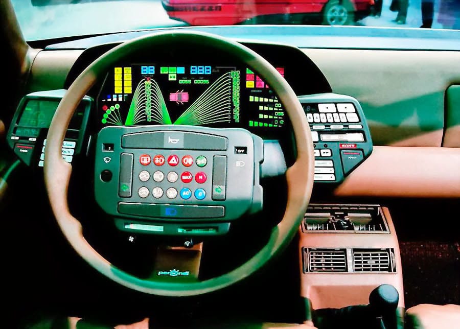 Blast From The Past: Digital Car Dashboards From The ’80s [20 Pics]