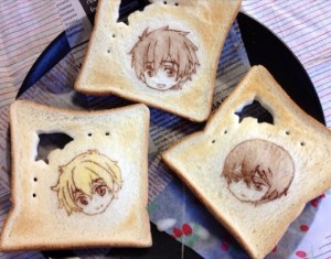 Artistic Breakfast: Japanese Anime Toast Art That Is Too Pretty To Eat ...