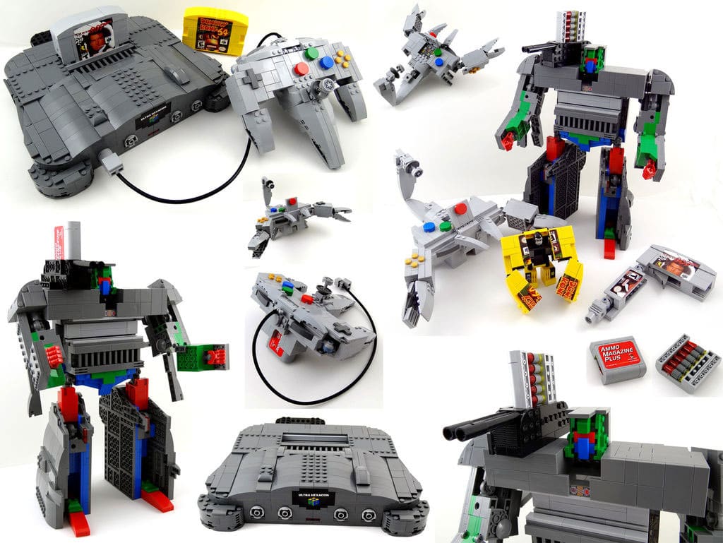 Transforming LEGO Nintendo 64 & Controller Is A Retro Geek’s Dream Transforming LEGO Nintendo 64 & Controller Is A Retro Geek’s Dream