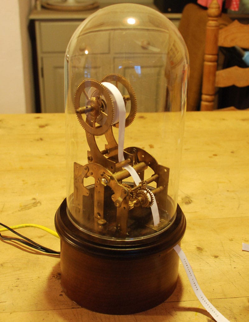 Twittertape: Old-Timey Steampunk Twitter Machine That Prints Tweets Twittertape: Old-Timey Steampunk Twitter Machine That Prints Tweets