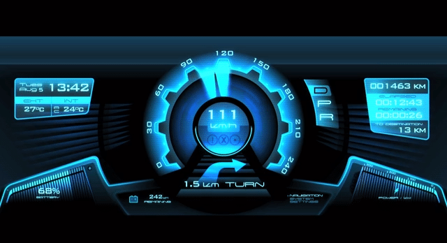 Future Car Dashboards Will Be Completely Customizable