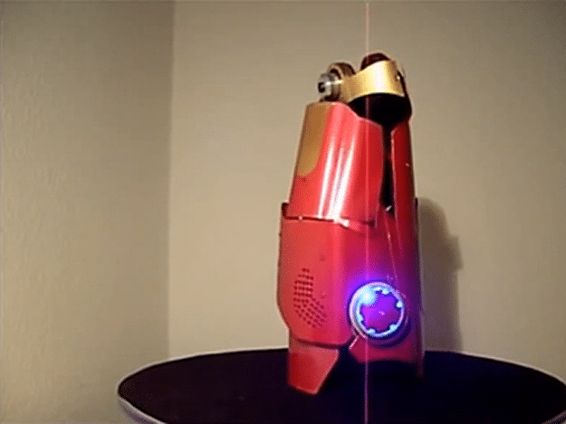 Guy Creates Fully Functional Iron Man Laser Glove Guy Creates Fully Functional Iron Man Laser Glove