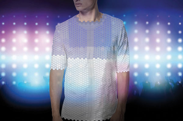 Smart Shirt Visually Morphs To Fit Your Every Endeavor Smart Shirt Visually Morphs To Fit Your Every Endeavor