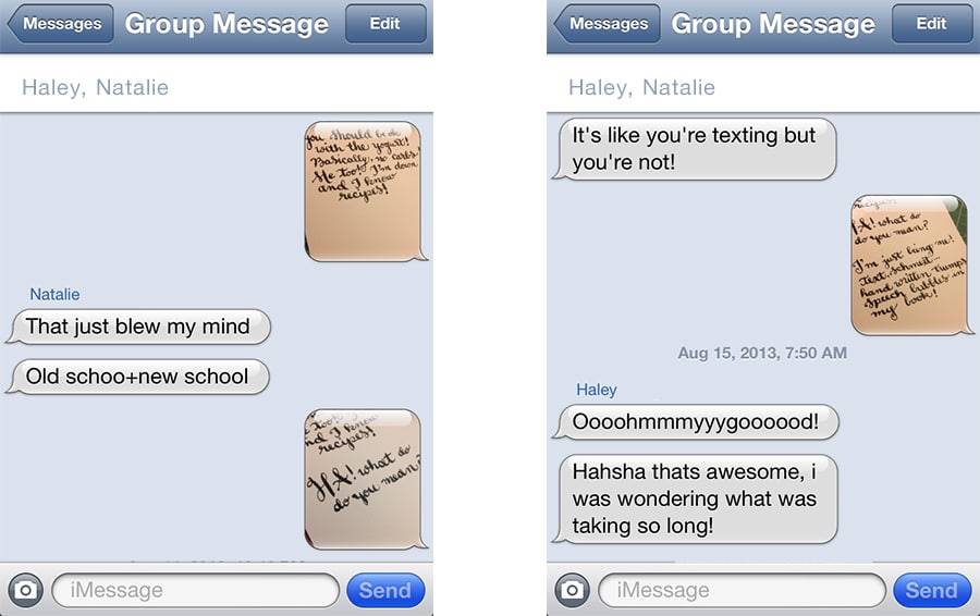 The Artist Who Sent Handwritten Calligraphy Text Messages For One Week