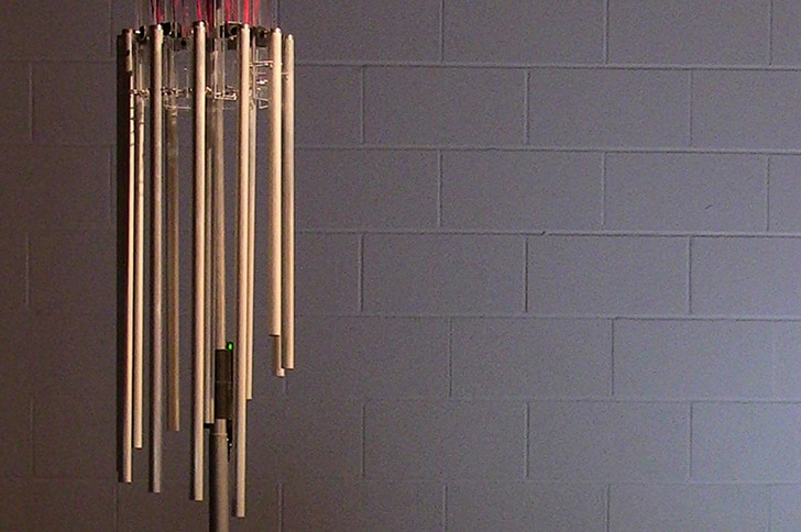 High Tech Wind Chimes Receive Real Time Solar Wind Data From NASA High Tech Wind Chimes Receive Real Time Solar Wind Data From NASA