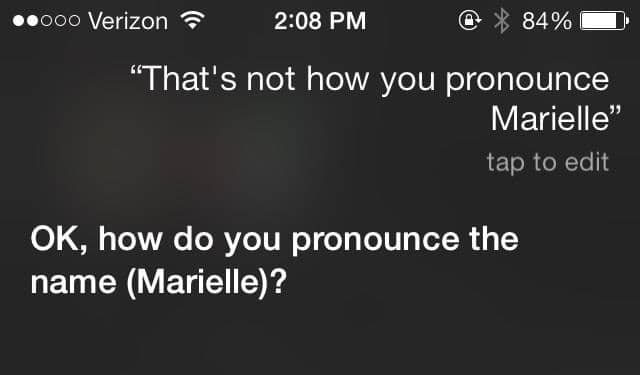 How To Make Siri Correctly Pronounce Names In Your Contacts In iOS 7 How To Make Siri Correctly Pronounce Names In Your Contacts In iOS 7